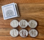 Germania Mint – ALLEGORIES – komplet monet kolekcjonerskich 2019–2023