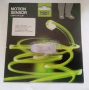 Światełko ostrzegawcze do biegania białe, klips