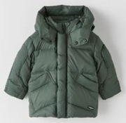 Bluza, kurtka puchowa i spodnie narciarskie, chłopiec rozmiar 104