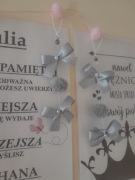 Nowe dwie zawieszki na ścianę szare