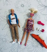 Lalka STEFFI w ciąży Bobas Niemowlę + Kevin