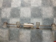 lampa sufitowa KANLUX 90cm metal satyna, 4 szklane klosze obrotowe 230V