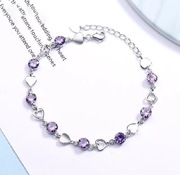 Bransoletka Damska Srebrna Próba 925