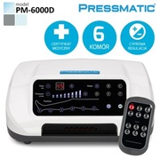 Pressmatic PM-6000D aparat do presoterapii drenażu limfatycznego +mankiety 