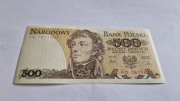 500 zł banknot PRL Polska 1982r. seria FD