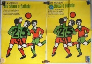 Ani słowa o futbolu. Oryginalny plakat filmowy. M. Stachurski