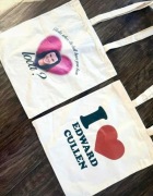 2 Torby bawełniane torebki tote bag bawełna twilight zmierzch 