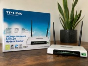 Router TP-LINK TD-W8960N – ADSL2+, WiFi N 300 Mbps – używany, sprawny 