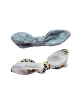 Opaska bezuciskowa kokarda supełek zestaw 2szt