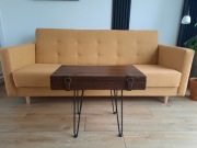 Stolik- stara skrzynka wojskowa drewniana loft 