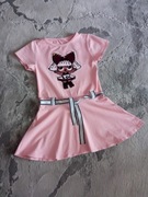 Sukienka dla dziewczynki rozmiar 128