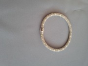 Bransoletka Italy,srebro 925.