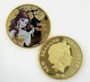 Złota moneta kolekcjonerska – Belle The Walt Disney 2020, Elizabeth II