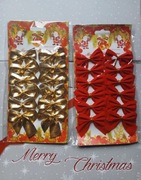 Kokardki na choinkę zestaw 