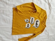 Bluzka chłopięca z długim rękawem rozmiar 146