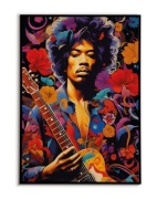 Plakat A3 Jimmy Hendrix, PROMOCJA 2+1 GRATIS!