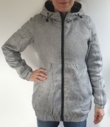 CROPP CHILLIN śliczna damska zimowa szara kurtka parka rozmiar S