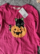 Bluxka halloween kot  dynia h&m hm 110 116 