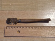 stary nóż diamentowy do cięcia szkła, szyb PRL lata 80 Krakus 15cm