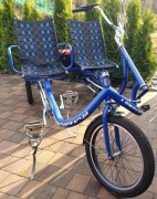 Rower dwuosobowy rehabilitacyjny/rekreacyjny trójkołowy