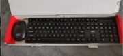 Zestaw: Klawiatura + mysz bezprzewodowe
