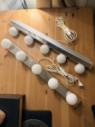 Ikea Ledsjo lampy łazienkowe lub do toaletki 2 szt