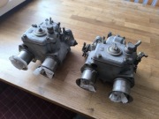 2 podwójne gaźniki Weber 40 DCOE 136 i 137 kolektor dolotowy do VW/AUDI. 
