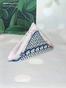 Serwetnik ceramiczny Bolesławiec stojak trójkąt Bolesławiec