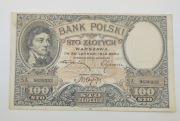 Banknnot 100 zł 1919r.ser.SA