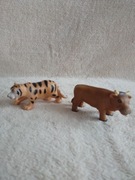 Figurki tygrys i bawoł 