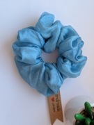 3 sztuki gumki scrunchie jedwabne 100% zestaw 