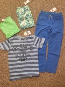 Zestaw bawełnianych ubrań Smyk r. 164 nowe