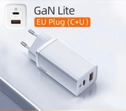 Baseus GaN 65W ładowarka USB C szybkie QC macbook