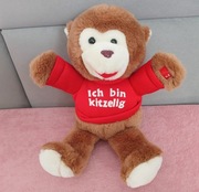 Pluszowa małpka 36 cm  interaktywna stan + bdb