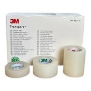 3M Transpore 1,25 x 9,1m 1 szt. przezroczysty