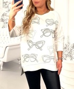 DUŻA   BLUZA  48-50-52--   plus size --2 XL,3xl,4xl,5xl,