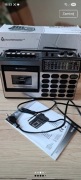 PRZENOŚNE RADIO FM AM Z NAGRYWANIEM I MIKROFONEM