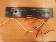 UNITRA wzmacniacz WST-102 Kleopatra panel tył tylni ścianka gniazdo DIN