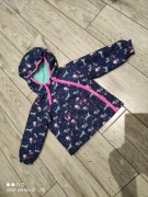 KURTKA WIATRÓWKA Z POLAREM DLA DZIEWCZYNKI ROZM 80