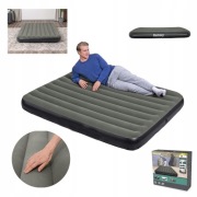 MATERAC DMUCHANY DWUOSOBOWY DUŻY PLAŻOWY 203X152X25CM ŁÓŻKO TURYSTYCZNE