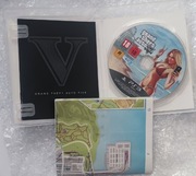 Płyta z grą GTA 5  Sony  Playstation 3 PS3 + KARTA PREZENTOWA original.