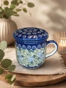 Kubek ceramiczny do parzenia ziół ceramika Z.C. Bolesławiec