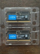 RAM DDR5 Crucial 16GB (2x8GB) 4800MHz CL40 SO-DIMM