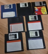 Dyskietki 3,5cala używane stan bdb