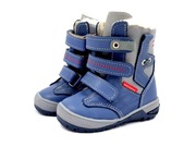 Buty zimowe chłopięce Mazurek, skórzane. Rozmiar 20.