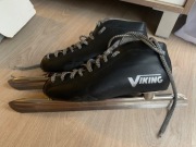Łyżwy do jazdy szybkiej panczeny VIKING roz. 40 w. 26 starszy typ oldschool