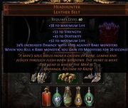 Path Of Exile Headhunter Leather Belt Ultimatum 