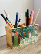 Przybornik organizer na biurko Muminki tatuś Muminka Buka 