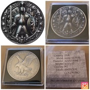 Srebrna Moneta Amerykański Orzeł 2024 Realm Protector, 1 uncja