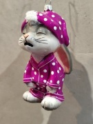 Bombka choinkowa szklana 